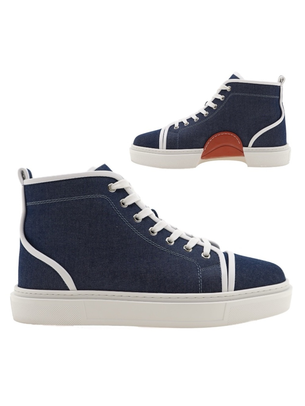 Christian Louboutin Adolon High Top Sneakers Size 43 / 10 US New